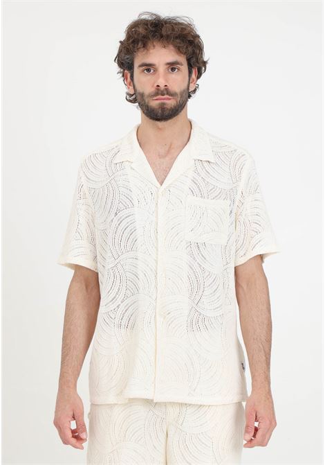 Stan croche cream men's shirt ARTE | Shirt | SS24-116SCream