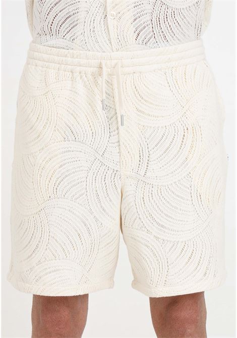 Shorts da uomo crema Stan croche ARTE | SS24-117SHCream