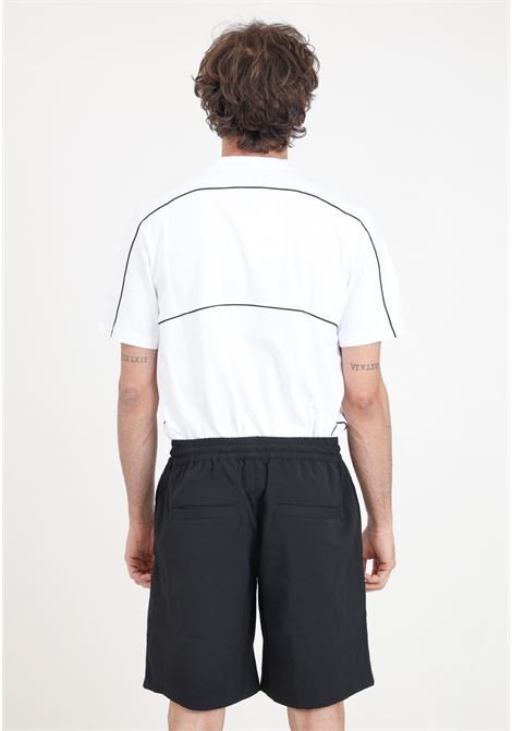 Shorts neri da uomo Samuel logo ARTE | Shorts | SS24-127SHOBlack
