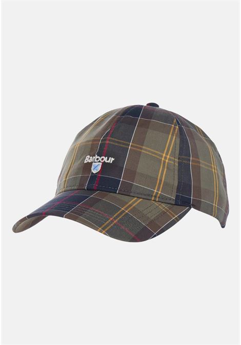 Tartan sports hat for men and women BARBOUR | Hats | 241-MHA0617TN11