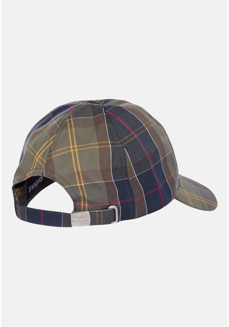 Tartan sports hat for men and women BARBOUR | Hats | 241-MHA0617TN11