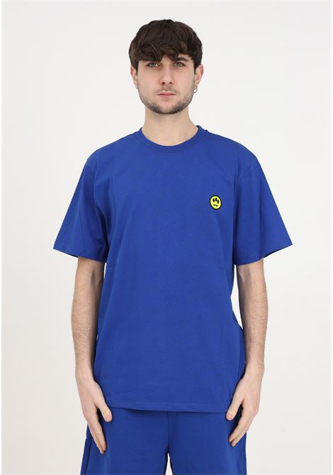 T-shirt uomo donna blu con smile BARROW | T-shirt | S4BWUATH131BW013