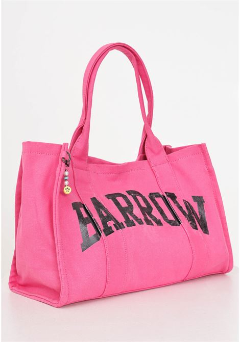 Fuchsia women's beach bag Sea bag canvas woman BARROW | Bags | S4BWWOBA187BW007