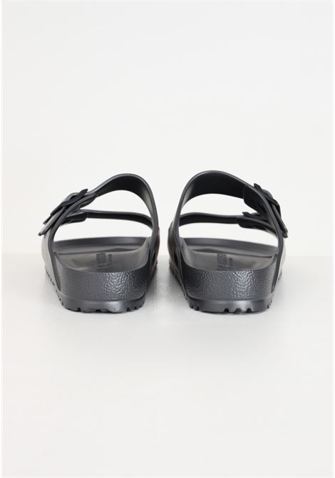 Arizona metallic gray slippers for men BIRKENSTOCK | 1001497.
