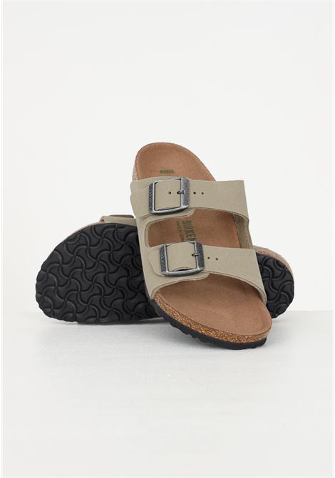 Beige Arizona slippers for boys and girls BIRKENSTOCK | Slippers | 1023408KHAKI
