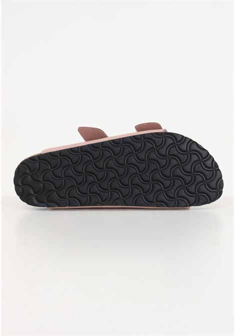 Pink Arizona women's slippers in nubuck leather BIRKENSTOCK | Slippers | 1026684.