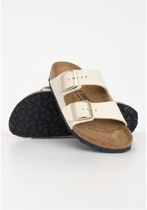 Arizona bs ecru women's slippers BIRKENSTOCK | Slippers | 1026711.