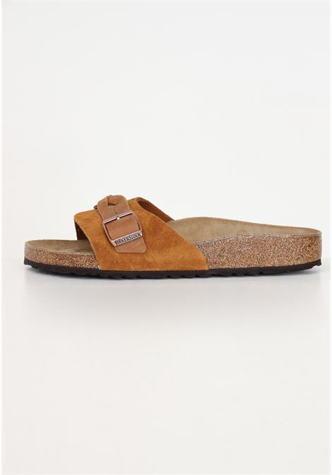 Oita Braided brown women's slippers BIRKENSTOCK | Slippers | 1026742.
