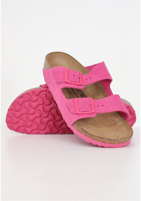 Arizona bs narrow fit women's pink slippers BIRKENSTOCK | 1027069.