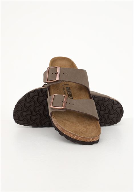 Brown slippers for men and women Arizona BIRKENSTOCK | 151183.