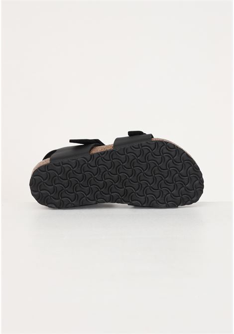 Sandalo nero per bambino e bambina New York BIRKENSTOCK | Sandali | 187603.