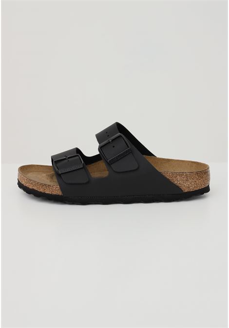 Arizona BS black unisex slippers with adjustable straps BIRKENSTOCK | Slippers | 551253.