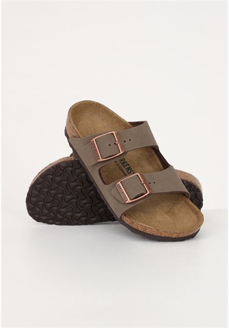 Brown Arizona slippers for boys and girls BIRKENSTOCK | Slippers | 552893.