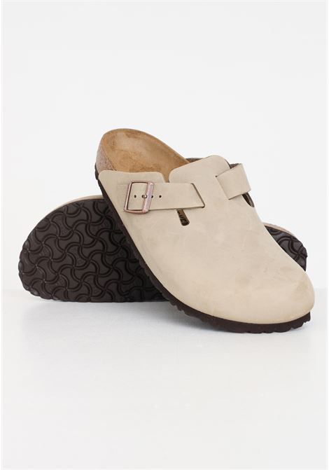 Boston bs tobacco brown men's and women's slippers BIRKENSTOCK | 960813.