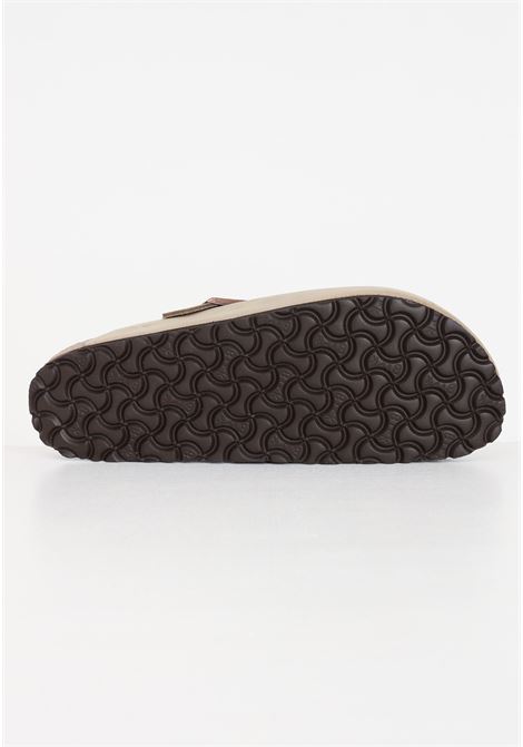 Boston bs tobacco brown men's and women's slippers BIRKENSTOCK | Slippers | 960813.