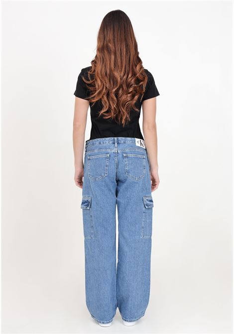 Jeans da donna denim medium cargo CALVIN KLEIN JEANS | Jeans | J20J2236881A41A4