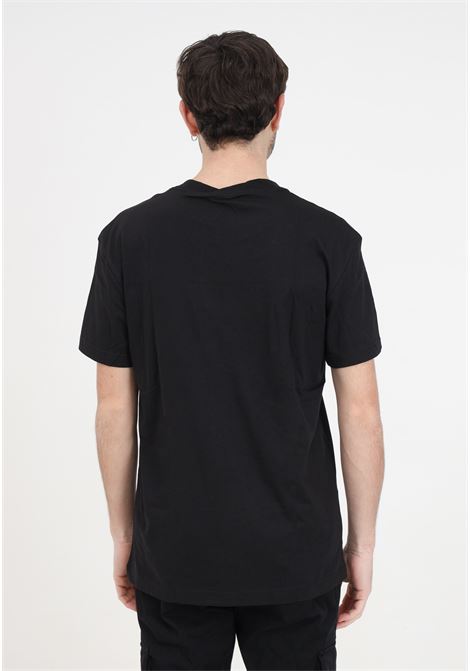 Black men's t-shirt with white logo CALVIN KLEIN JEANS | T-shirt | J30J324671BEHBEH