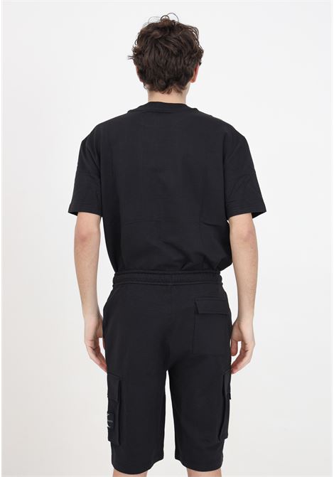 Black Bermuda shorts for men by Calvin Klein Jeans CALVIN KLEIN JEANS | J30J325136BEHBEH