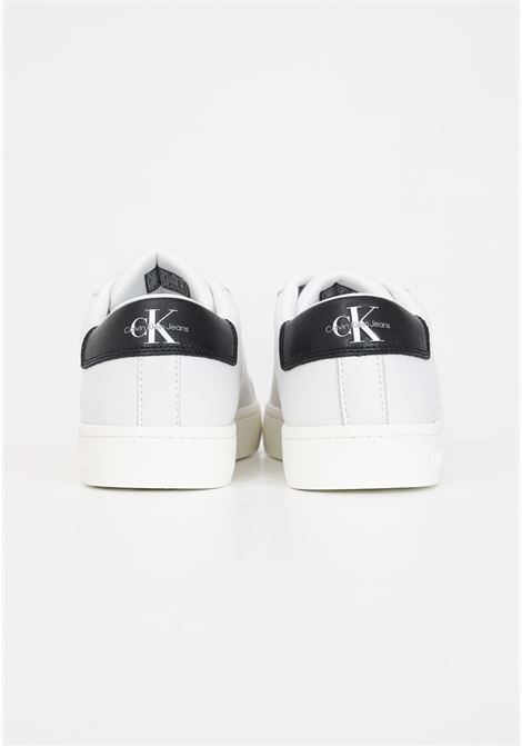 Chunky Capsule Mono white and black men's sneakers CALVIN KLEIN JEANS | Sneakers | YM0YM00491YAFYAF