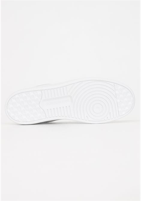 White men's sneakers with embossed logo CALVIN KLEIN JEANS | YM0YM005740K40K4