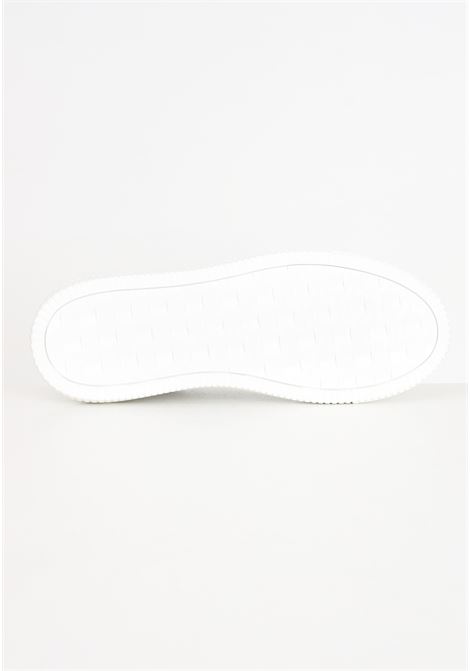 Sneakers Classic cupsole mono lth da uomo bianche con logo laterale CALVIN KLEIN JEANS | Sneakers | YM0YM006810LD0LD