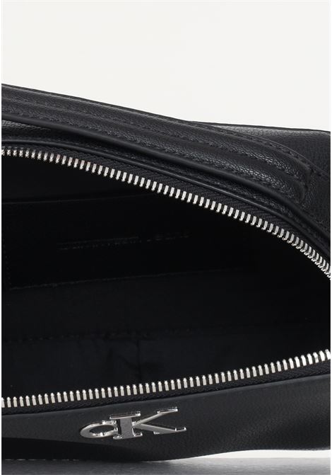 Black women's bag Minimal Monogram camera bag CALVIN KLEIN | Bags | K60K610683BDS