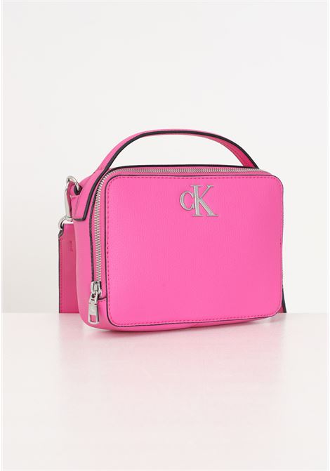 Pink women's bag Minimal Monogram camera bag CALVIN KLEIN | Bags | K60K610683TO5