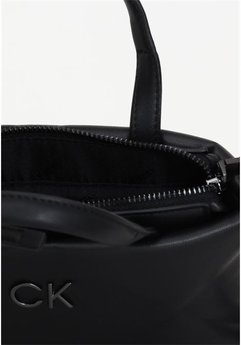 Black Re-lock Quick Tote Mini women's bag CALVIN KLEIN | Bags | K60K611340BEH