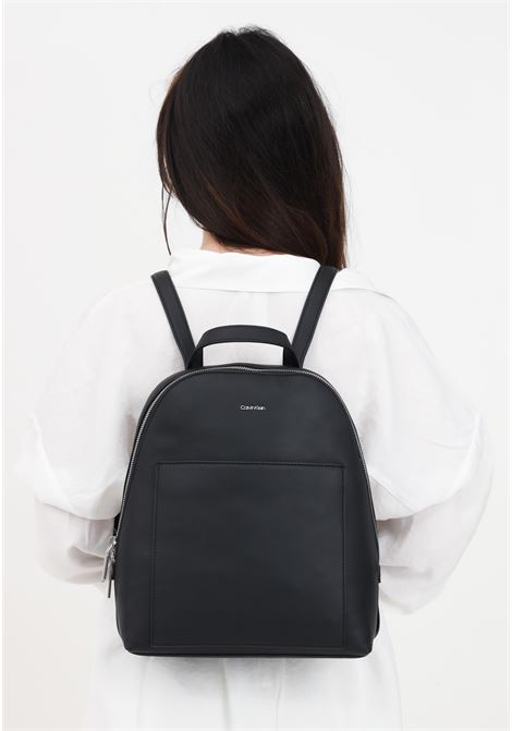 CK Must Dome Backpack women's black backpack CALVIN KLEIN | Backpacks | K60K611363BEH