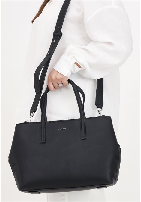 CK Must Tote MD women's black bag CALVIN KLEIN | Bags | K60K611441BEH