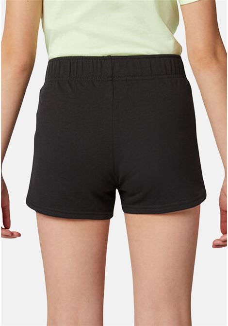 Shorts sportivo nero da bambina con toppa Chuck Taylor CONVERSE | Shorts | 469025023