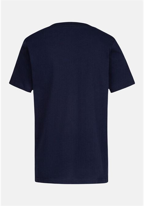Midnight blue baby girl t-shirt with logo print CONVERSE | T-shirt | 966500BA0