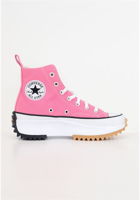Pink and white women's sneakers Run star hike hi CONVERSE | Sneakers | A08735C.