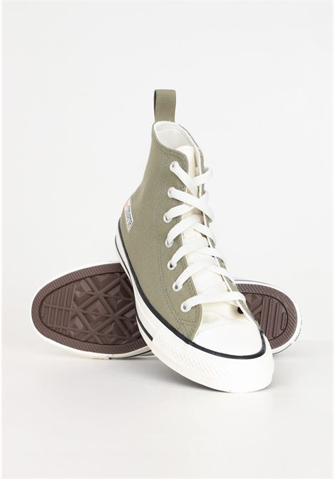 Chuck Taylor All Star Hi military green women's sneakers CONVERSE | A08866C.
