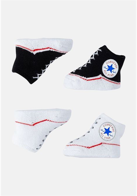 Converse Neonato bianche e nere Baby Chuck Booties 2 pk CONVERSE | Sneakers | LC0001023