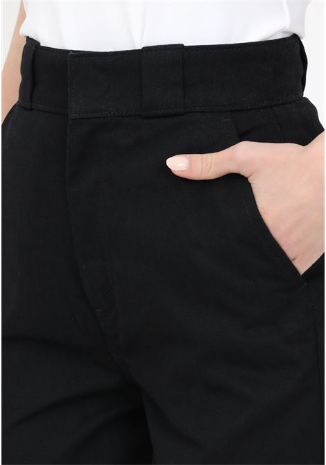 Women's black casual shorts with pockets DIckies | DK0A4Y85BLK1BLK1