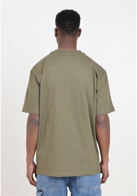 T-shirt da uomo verde militare con ricamo logo DIckies | DK0A4YAIMGR1MGR1