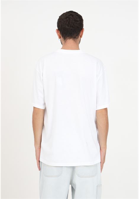 White crew-neck men's T-shirt with logo DIckies | DK0A4YFCWHX1WHX1