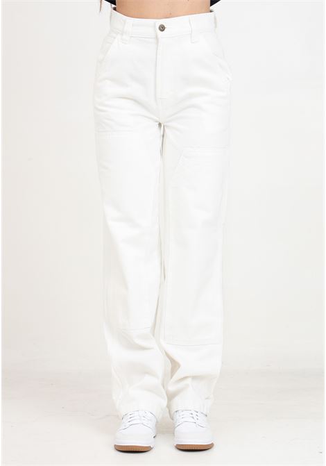 White women's jeans with double knee pads DIckies | DK0A4YGLWHX1WHX1