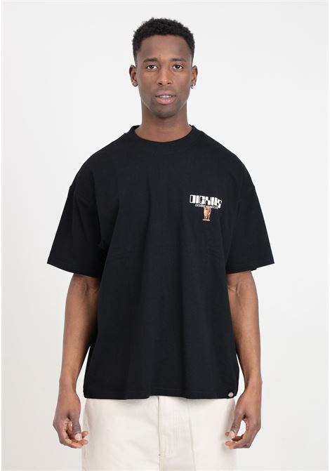 T-shirt da uomo nera con stampa sul retro DIckies | DK0A4YRKBLK1BLK1