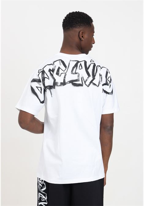 T-shirt bianca con grafica stilizzata sul retro in nero DISCLAIMER | T-shirt | 24EDS54202BIANCO