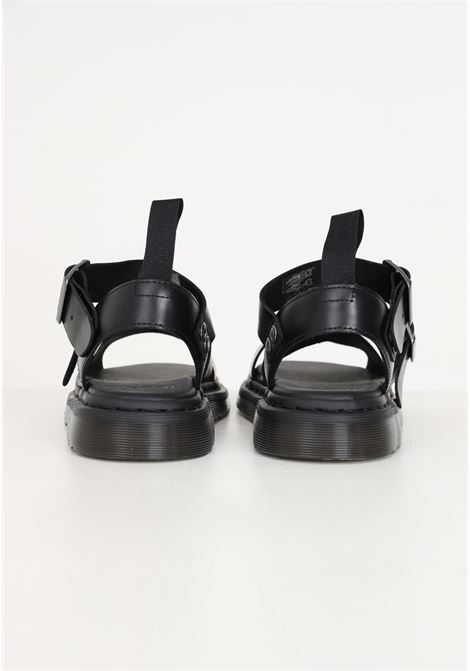 Gryphon Brando men's black strappy sandals DR.MARTENS | 15695001.