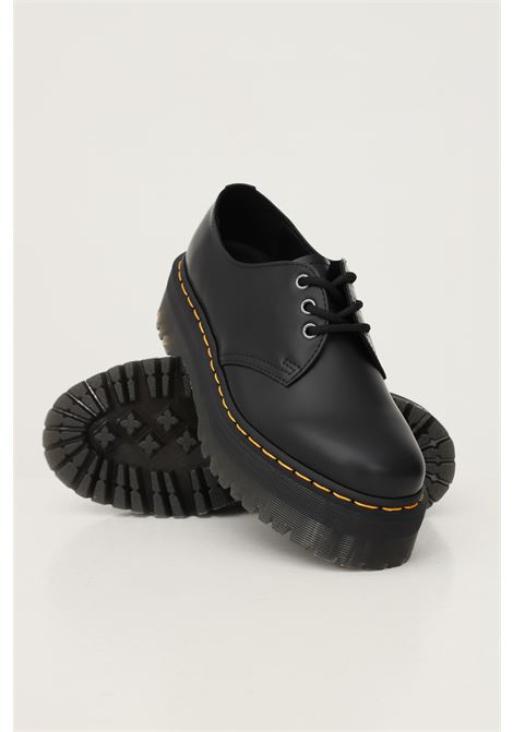 Scarpa 1461 quad black Polished Smooth women's black DR.MARTENS | Sneakers | 25567001-1461 QUAD.