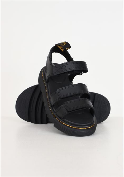 Klaire J black baby girl sandals DR.MARTENS | 26675001.
