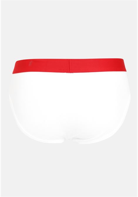 White men's briefs with logoed elastic band DSQUARED2 | Slip | D9L615060104