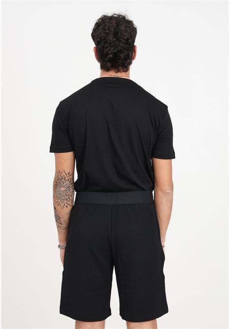 Shorts da uomo neri Gold Label EA7 | Shorts | 3DPS57PJG1Z1200