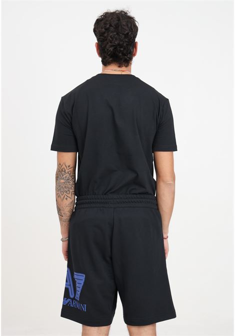 Shorts da uomo neri neri Logo Series EA7 | 3DPS76PJSHZ1200