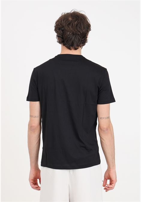 T-shirt da uomo nera Gold label EA7 | T-shirt | 3DPT07PJM9Z1200