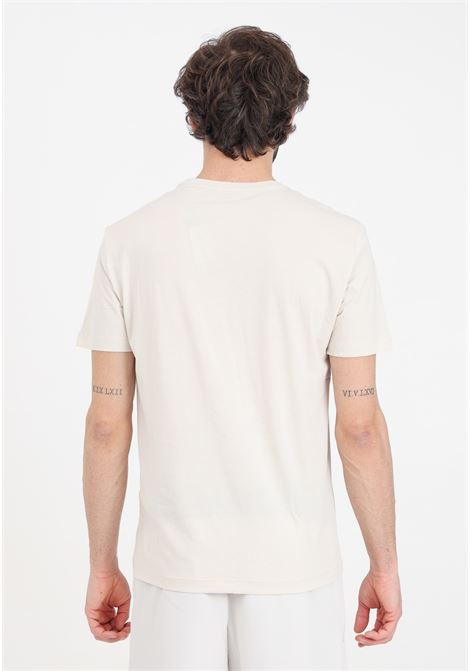 Gold label beige men's t-shirt EA7 | T-shirt | 3DPT07PJM9Z1946