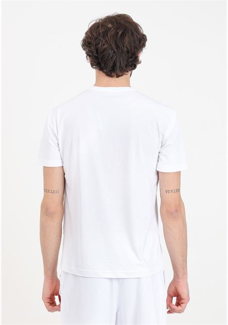 T-shirt bianca da uomo 7 Lines in tessuto riciclato AVS EA7 | T-shirt | 3DPT29PJULZ1100